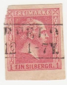 НДР, ФРН ГДР, ФРГ ^/--/^ Германия   (Пруссия) 1857 г. № 6 гашеная ^_^^^ Німеччина (Пруссія) 1857 р. No 6 гашена - фото фото фото