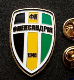 Спортивні Спортивные ^/--/^ значок футбол Украина - большой позолоченный значок 32 мм.  ФК Александрия, Кировоградская область. ^_^^^ значок футбол Україна - великий позолочений значок 32 мм. ФК Олександрія, Кіровоградська область. - фото фото фото