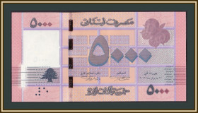 Ліван Ливан ^/--/^ Ливан 5000 ливров 2012 P-91  (91 /--/ a) UNC ^_^^^ Ліван 5000 ліврів 2012 P-91 (91 /--/ a) UNC - фото фото фото