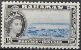 Інше Другое ^/--/^ Багамские острова Елизавета II Архитектура 1954 ^_^^^ Багамські острови Єлизавета II Архітектура 1954 - фото фото фото