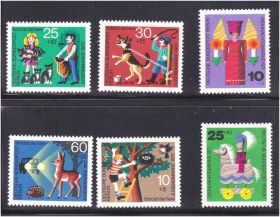 НДР, ФРН ГДР, ФРГ ^/--/^ Германия Берлин  MNH - сказки куклы ^_^^^ Німеччина Берлін MNH - казки ляльки - фото фото фото