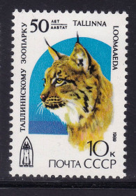 СРСР - СССР - ^/--/^ СССР  1989 г   MNH - фауна ^_^^^ СРСР 1989 р MNH - фауна - фото фото фото