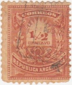 Південна Америка Южная Америка ^/--/^ Аргентина 1882 г.№  44 гашеная ^_^^^ Аргентина 1882 р. No 44 гашена - фото фото фото