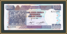 Бурунді Бурунди ^/--/^ Бурунди 500 франков 1999 P-38  (38 /--/ b) UNC ^_^^^ Бурунді 500 франків 1999 P-38 (38 /--/ b) UNC - фото фото фото