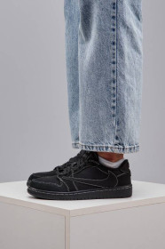 Кросівки Кроссовки ^/--/^ Travis Scott x Air Jordan 1 Low OG Phantom 45 - фото фото фото