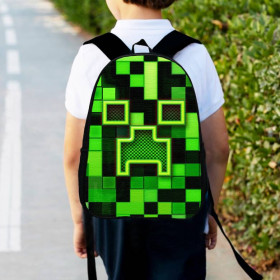 Рюкзаки, сумки Рюкзаки, сумки ^/--/^ Рюкзак детский майнкрафт &amp;quot;Minecraft&amp;quot; 34 /--/ х /--/ 27 /--/ см,городской ранец для мальчика с принтом (00306 ^_^^^ Рюкзак дитячий майнкрафт &amp;quot;Minecraft &amp;quot; 34 /--/ х /--/ 27 /--/ см,міський ранець для хлопчика з принтом (0315) - фото фото фото
