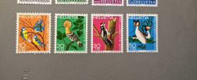 Фауна Фауна ^/--/^ Швейцария Фауна Птицы 1970 ^_^^^ Швейцарія Фауна Птахи 1970 - фото фото фото