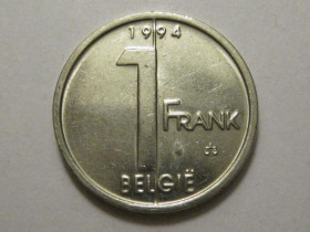 Бельгія Бельгия ^/--/^ Бельгия 1 франк 1994 года BELGI 3 /--/ П /--/ 652 ^_^^^ Бельгія 1 франк 1994 року BELGI 3 /--/ П /--/ 652 - фото фото фото