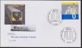 Європа Европа ^/--/^ Германия 2002 БЕРЛИНСКОЕ МЕТРО ПОЕЗД МЕТРОПОЛИТЕН ЖЕЛЕЗНАЯ ДОРОГА ТРАНСПОРТ КПД Mi.2242 ^_^^^ Німеччина 2002 БЕРЛІНСЬКЕ МЕТРО ПОЕЗД МЕТРОПОЛІТЕН ЖЕЛЕЗНА ДОРОГА ТРАНСПОРТ КПД Mi.2242 - фото фото фото