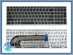 Клавіатури Клавиатуры ^/--/^ Клавиатура HP Probook 4540 /--/ S 4545 /--/ S  черная с серой рамкой ^_^^^ Клавіатура HP Probook 4540 /--/ S 4545 /--/ S чорна з сіркою рамкою - фото фото фото