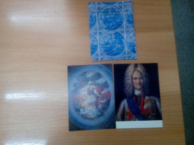 СРСР СССР ^/--/^ Набор открыток &amp;quot;Дворец Меньшикова на Васильевском острове в Ленинграде&amp;quot; (1984 г.,  ^_^^^ Набір листівок &amp;quot; Палац Меньшикова на Василівському острові в Ленінграді &amp;quot; (1984 р., - фото фото фото
