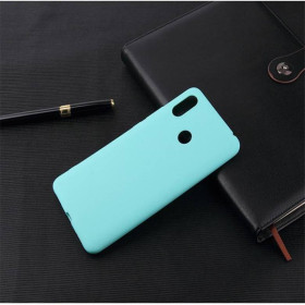 Чохли, бампера Чехлы, бампера ^/--/^ Чохол для Xiaomi Redmi 7 силікон Soft Touch бампер м&amp;#039;ятно-блакитний ^_^^^ Чехол для Xiaomi Redmi 7 силикон Soft Touch бампер м&amp;#039;ятно-голубой - фото фото фото