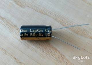 Конденсатори Конденсаторы ^/--/^ 1500 /--/ мкФ 16 /--/ В. CapXon 105°C. Комп&amp;apos;ютерний ^_^^^ 1500 /--/ мкФ*16 /--/ В. CapXon 105°C. Комп&amp;apos;ютерний - фото фото фото