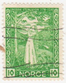 Скандинавія Скандинавия ^/--/^ Норвегия 1941  г.№ 267 гашеная ^_^^^ Норвегія 1941 р. No 267 гашена - фото фото фото