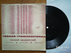 Платівки Пластинки ^/--/^ Валерий Ободзинский-Все сбудется  (4)-Ex., флексі-Мелодія ^_^^^ Валерий Ободзинский-Все сбудется (4)-Ex., флекси-Мелодия - фото фото фото