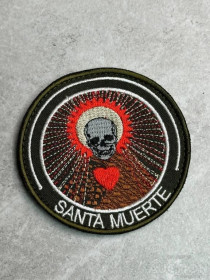 Інше Другое ^/--/^ Шеврон &amp;quot;Santa Muerte&amp;quot; (Свята смерть) № 443 ^_^^^ Шеврон &amp;quot;Santa Muerte&amp;quot; (Святая смерть) No 443 - фото фото фото