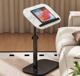 Столи Столы ^/--/^ Журнальный столик с регулировкой высоты и оборотом 360° с наклоном Мрамор ^_^^^ Журнальний столик з регулюванням висоти і оборотом 360° з нахилом Мармуром - фото фото фото