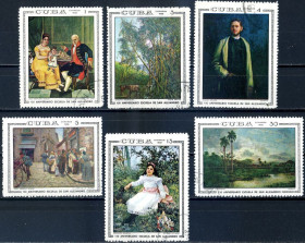 Мистецтво Искусство ^/--/^ Куба. Живопись  (серия без 1 м.). 1968 г. ^_^^^ Куба. Живопис (серія без 1 м.). 1968 р. - фото фото фото