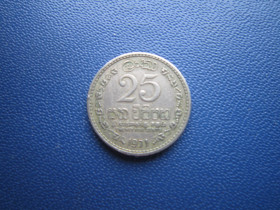 Шрі-Ланка Шри-Ланка ^/--/^ Монета 25 центів Цейлон  (Шрі-Ланка) 1971 ^_^^^ Монета 25 центов Цейлон (Шри-Ланка) 1971 - фото фото фото