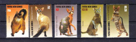 Фауна Фауна ^/--/^ Фауна . Папуа Новая Гвинея 2005  г MNH - кошки ^_^^^ Папуа Нова Гвінея 2005 р MNH - кішки - фото фото фото