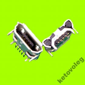 Роз'єми, гнізда Разъемы, гнезда ^/--/^ Разъем micro USB 5 pin тип  (мама №2) 2-шт ^_^^^ Роз'єм micro USB 5 pin тип (мама No /--/ 2) 2-шт - фото фото фото