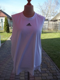 Футболки, майки Футболки, майки ^/--/^ Prom             (  XXL - 52 / 54 р ) ADIDAS  мужская майка футболка спортивная Оригинал Новая ^_^^^ Prom ( XXL - 52 / 54 р ) ADIDAS чоловіча майка футболка спортивна Оригінал Нова - фото фото фото