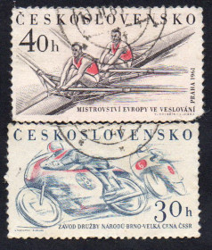 Чехословаччина Чехословакия ^/--/^ Чехословаччина 1961 - Спорт  (Г) ^_^^^ Чехословакия 1961 - Спорт (Г) - фото фото фото