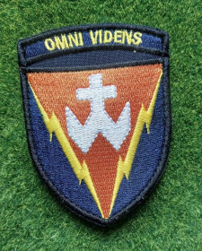 Інше Другое ^/--/^ Шеврон 14 Отдельная Радиотехническая Бригада. Omni Videns № 3643 ^_^^^ Шеврон 14 Окрема радіотехнічна Бригада. Omni Videns No 3643 - фото фото фото