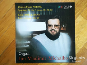 Платівки Пластинки ^/--/^ Jan Vladimir Michalko, organ  (лам. конв.)-NM+, Чехословакия ^_^^^ Jan Vladimir Michalko, organ (лам. конв.)-NM+, Чехословаччина - фото фото фото