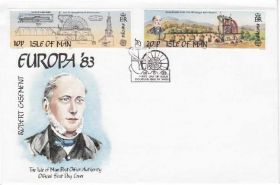Європа Европа ^/--/^ Мэн о-в 1983 ЕВРОПА-СЕПТ ВОДЯНОЕ КОЛЕСО ВОДЯНАЯ МЕЛЬНИЦА ВОЗОБНОВЛЯЕМАЯ ЭНЕРГИЯ КПД Mi.240-241 ^_^^^ Мен о-в 1983 ЄВРОПА-СЕПТ ВОДЯНЕ КОЛЕСО ВОДЯНА МЕЛЬНИЦЯ ВІДНОВЛЮВАНА ЕНЕРГІЯ ККД Mi.240-241 - фото фото фото