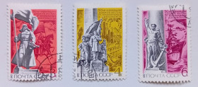 СРСР - СССР - ^/--/^ СССР 1972 50 лет освобождения Дальнего Востока от белогвардейцев, гашеные ^_^^^ СРСР 1972 50 років звільнення Далекого Сходу від білогвардійців, гашені - фото фото фото