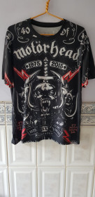 Футболки, майки Футболки, майки ^/--/^ Футболка &amp;quot;Motorhead&amp;quot;  (95% polyester/5% spandex, L, China) - фото фото фото