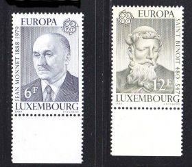 Бенілюкс Бенилюкс ^/--/^ ZM Люксембург 1980 г NNH - серия ^_^^^ ZM Люксембург 1980 NNH - серія - фото фото фото
