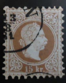 Австрія Австрия ^/--/^ Австрия  1874 г. № 51 гашеная ^_^^^ Австрія 1874 р. No 51 гашена - фото фото фото