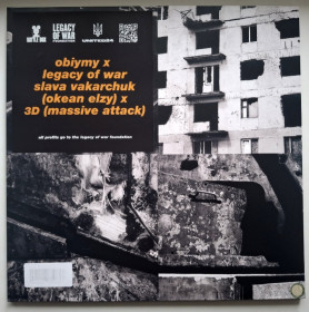 Платівки Пластинки ^/--/^ Океан Ельзи. С. Вакарчук. Robert 3 /--/ D Del Naja - Obiymy  (Legacy Of War Mix) - 2023.   (EP). 12. Vinyl. Пластинка. Europe. S/S. ^_^^^ Океан Ельзи. С. Вакарчук. Robert 3 /--/ D Del Naja - Obiymy - 2023. (EP). 12. Vinyl. Платівка. Europe. S/S. (Legacy Of War Mix) - фото фото фото