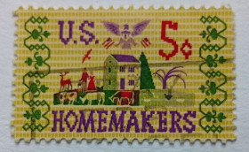 Північна Америка Северная Америка ^/--/^ США 1964 Домохозяйки, гашеная ^_^^^ США 1964 Домогосподарки, гашена - фото фото фото