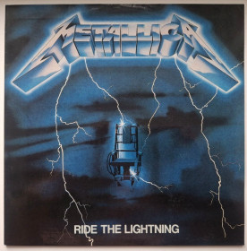 Платівки Пластинки ^/--/^ Metallica - Ride The Lightning - 1984.   (LP). 12. Vinyl. Пластинка. Rare. ^_^^^ Metallica - Ride The Lightning - 1984. 12.Vinyl. Пластинка. Rare. - фото фото фото