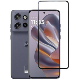 Чохли, бампера Чехлы, бампера ^/--/^ Захисне скло LUX для Motorola Edge 50 Neo повна проклейка чорний ^_^^^ Защитное стекло LUX для Motorola Edge 50 Neo полная проклейка черный - фото фото фото