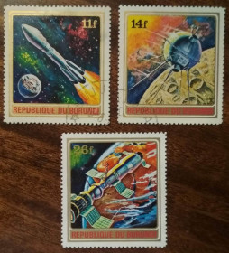 Бурунді Бурунди ^/--/^ Бурунди Завоевание космоса 1972 ^_^^^ Бурунді Завоювання космосу 1972 - фото фото фото