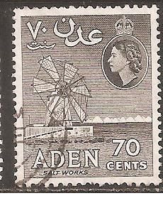 Інші країни Другие страны ^/--/^ Аден (Брит.колония) 1956 Sc.54 /--/ а гаш. Перф.12 : 13 1/2 ^_^^^ Аден (Бріт.колонія) 1956 Sc.54 /--/ а гаш. Перф.12 : 13 1/2 - фото фото фото