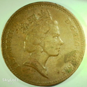 Єлизавета II (після ) Елизавета II (после ) ^/--/^ Великобритания 1 пенни, 1985 №137 ^_^^^ Велика Британія 1 пенні, 1985 No 137 - фото фото фото