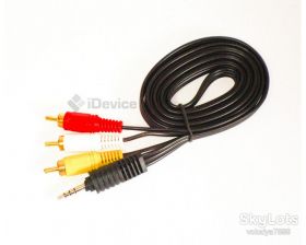 Кабелі та перехідники Кабели и переходники ^/--/^ Кабель mini jack 3.5 /--/ мм-3 /--/ RCA - фото фото фото