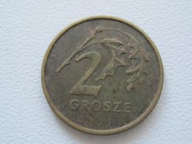 Сучасна (після ) Современная (после ) ^/--/^ Польша 2 гроша 1992 года #14763 ^_^^^ Польща 2 гроша 1992 року #14763 - фото фото фото