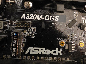 Інше Другое ^/--/^ Заглушка для материнки Asrock A /--/ 320 /--/ M-DGS   (I/O Shield, задняя планка, заглушка в корпус) ^_^^^ Заглушка для матерінки Asrock A /--/ 320 /--/ M-DGS (I/O Shield, задня планка, заглушка в корпус) - фото фото фото