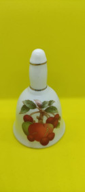 Статуетки, Скульптури, Фігурки, Фарфор Статуэтки, Скульптуры, Фигурки, Фарфор ^/--/^ Вінтажний керамічний дзвоник Royal Crest «Фруктовий сад»  (висота 8 см, вага 44.23 г) - 46 BE RO ^_^^^ Винтажный керамический звонок Royal Crest «Фруктовый сад» (высота 8 см, вес 44.23 г) - 46 BE RO - фото фото фото