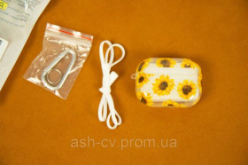 Навушники Наушники ^/--/^ Футляр, для навушників, Apple, AirPods, з карабіном, та ремінцем ^_^^^ Футляр, для наушников, Apple, AirPods, с карабином, и реминцем - фото фото фото