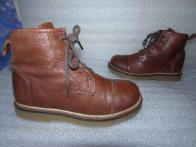 Чоботи, черевики Сапоги, ботинки ^/--/^ БОТИНКИ 100% НАТУРАЛЬНАЯ КОЖА ~ZARA BOYS COLLECTION~РУМЫНИЯ р 30 ^_^^^ 100 % НАТУРАЛЬНА КОЖА ~ZARA BOYS COLECTION - фото фото фото