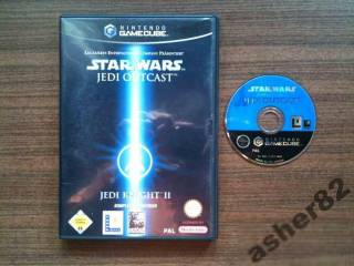 Диски з відеоіграми Диски с видеоиграми ^/--/^ Игра на Nintendo Gamecube &amp;quot;Star Wars Jedi Knight II: Jedi Outcast&amp;quot;      (PAL) ^_^^^ Гра на Nintendo Gamecube &amp;quot;Star Wars Jedi Knight II: Jedi Outcast &amp;quot; (PAL) - фото фото фото