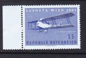 Транспорт Транспорт ^/--/^ Транспорт. Авиация.  Австрия 1961 г MNH ^_^^^ Транспорт. Авіація. Австрія 1961 MNH - фото фото фото