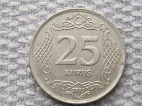 Туреччина Турция ^/--/^ Турция, 25 куруш 2011 года #743 ^_^^^ Туреччина, 25 куруш 2011 року #743 - фото фото фото